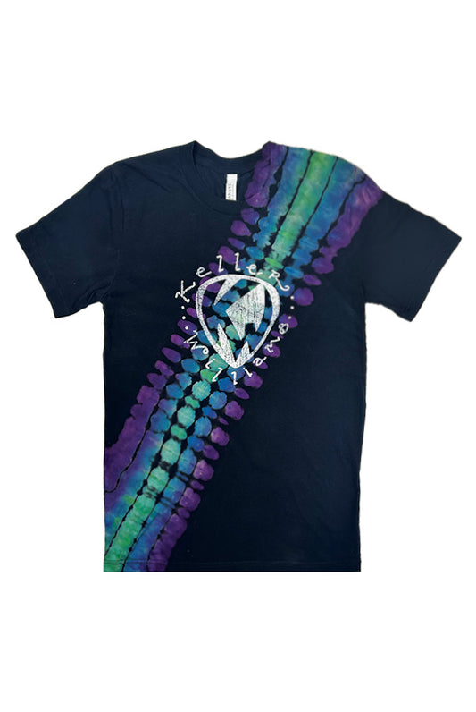Tire Track Tie-Dye Tee