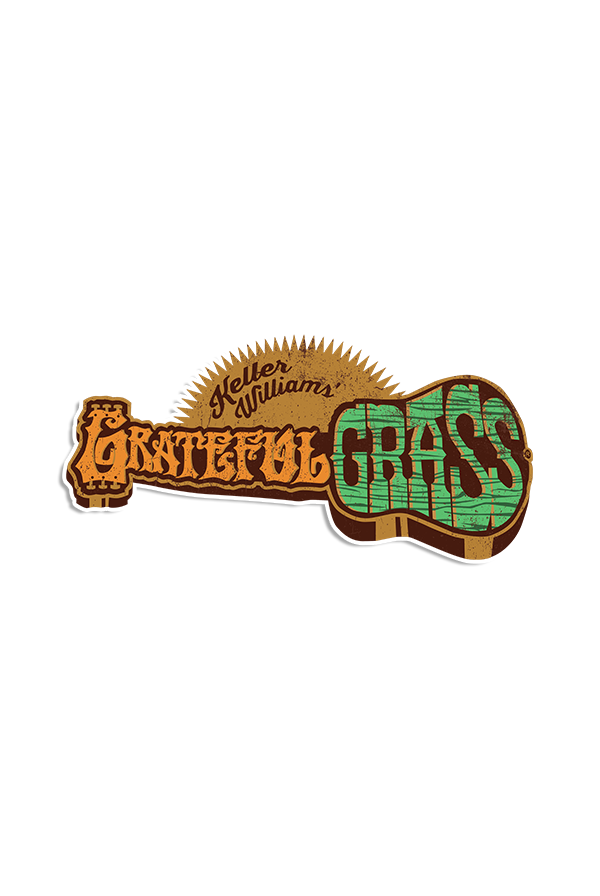 Grateful Grass Sticker