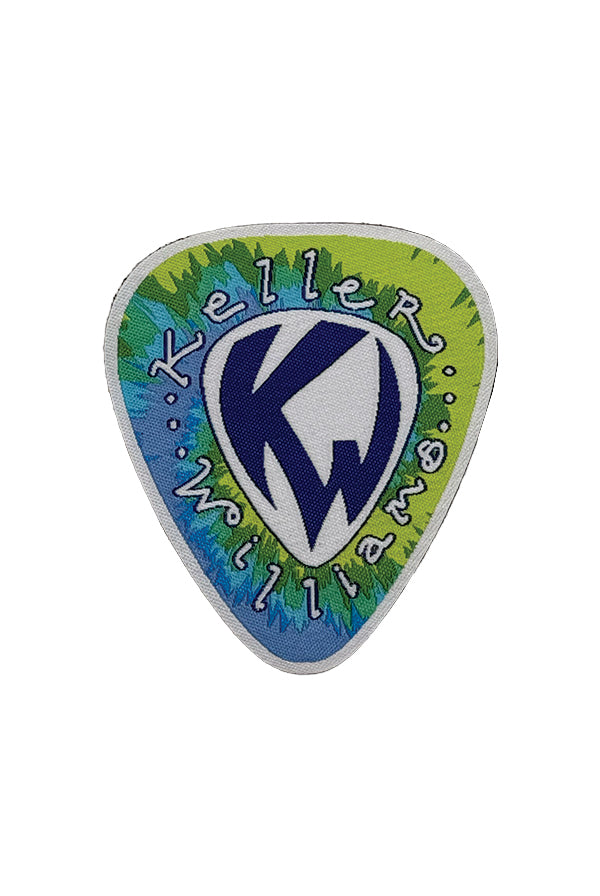 Tie Dye Pick Logo Patch