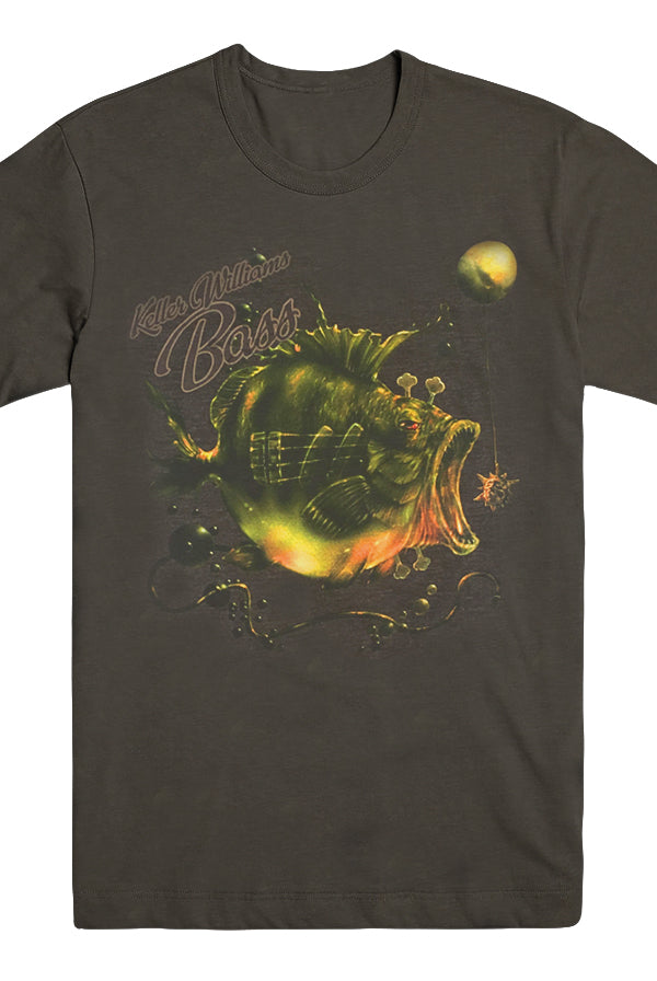 Bass Tee (Heather Brown)