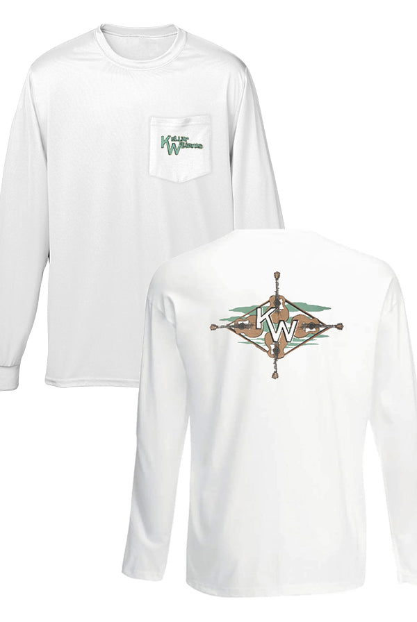 Cloud Long Sleeve Tee (White)