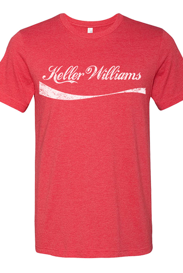 Soda Tee (Heather Red)