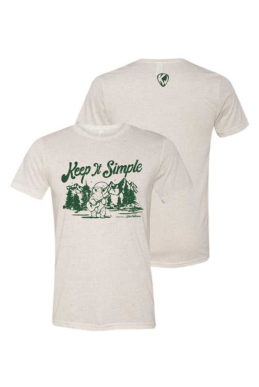 Keep It Simple Tee (Oatmeal Tri-blend)