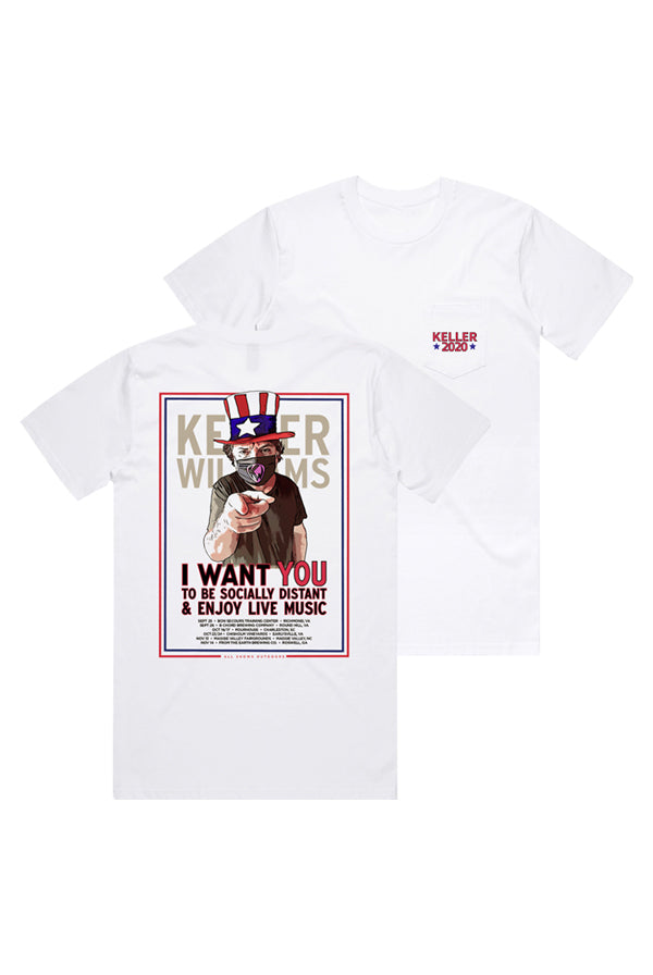 I Want You Tee (White)