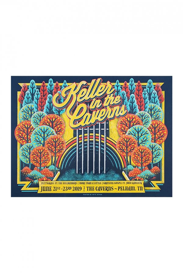 Keller In The Caverns Poster