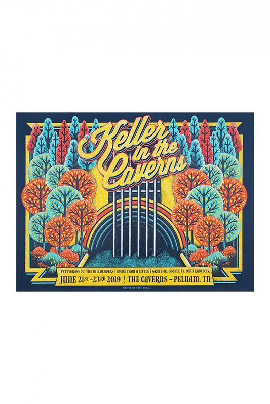 Keller In The Caverns Poster