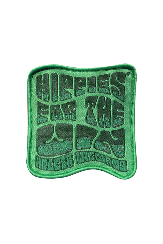 Hippies For The Win Patch (Green)