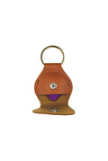 Leather Guitar Pick Holder Keychain