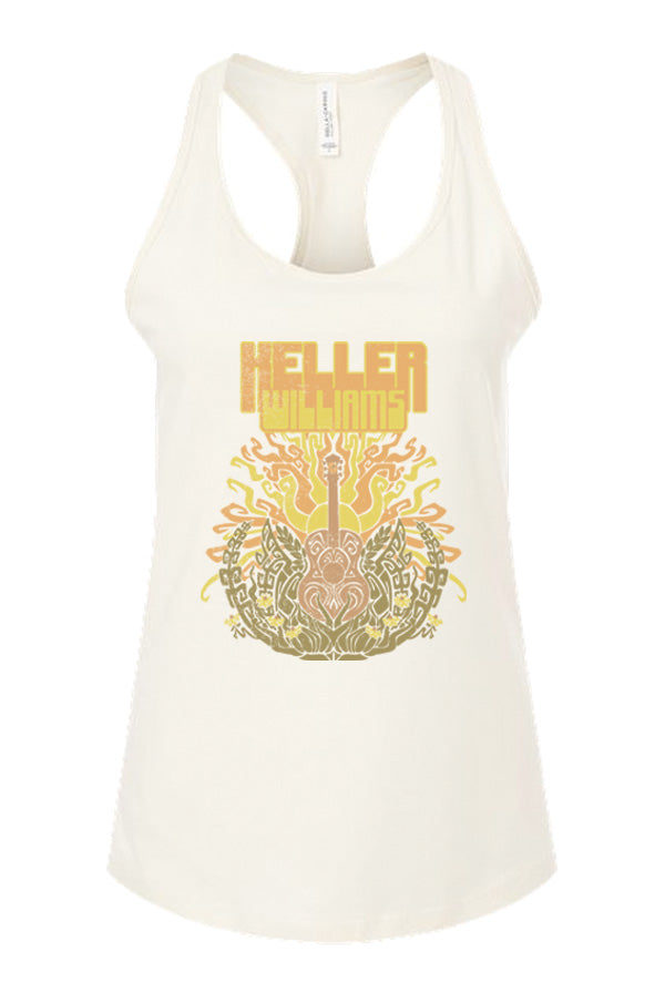 Sun Guitar Ladies Tank (Natural)