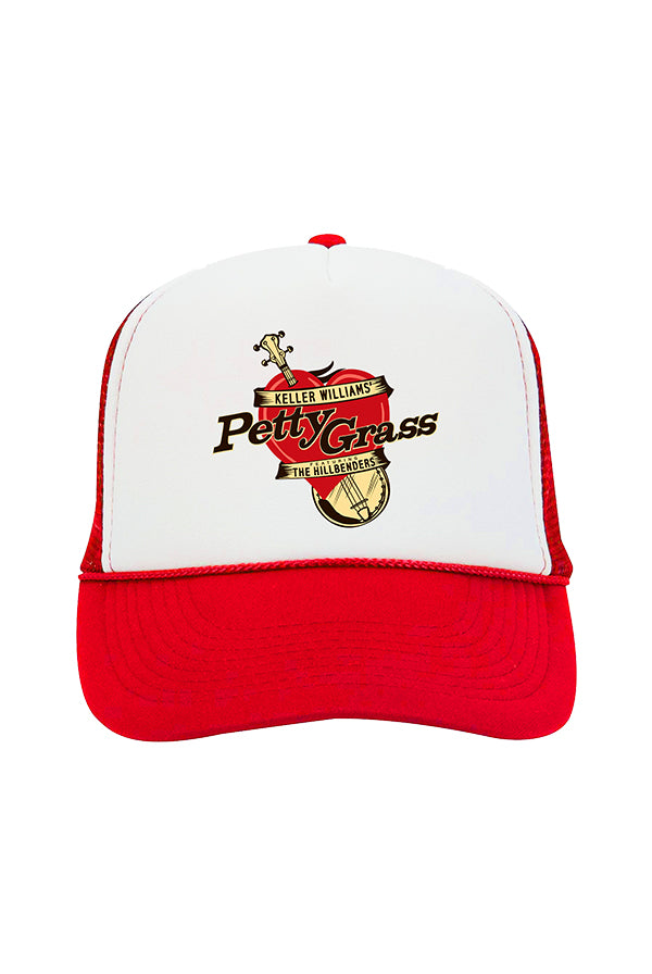 Petty Grass Trucker Hat (Red)