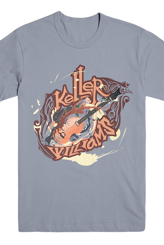 Bass Bird Tee (Blue)