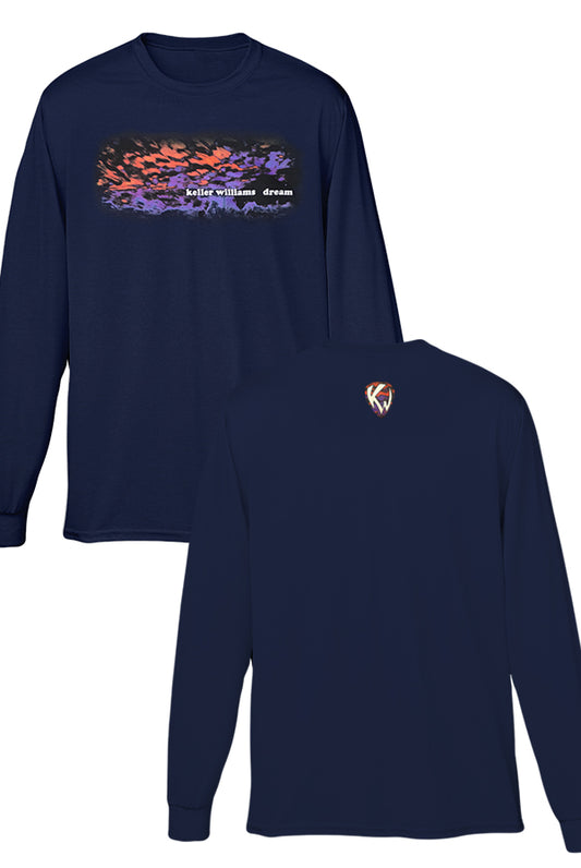 Dream Long Sleeve Tee (Navy)