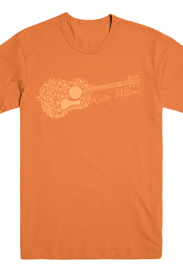 Guitar Tee (Orange)