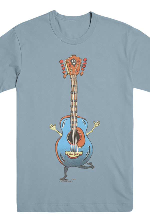 Karla Dancing Guitar Tee (Light Blue)
