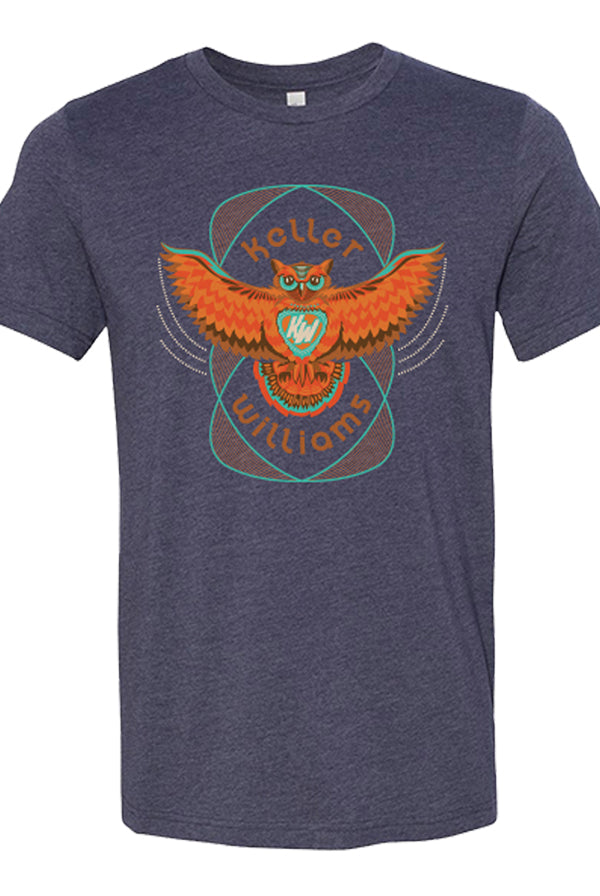 Owl Tee (Navy)