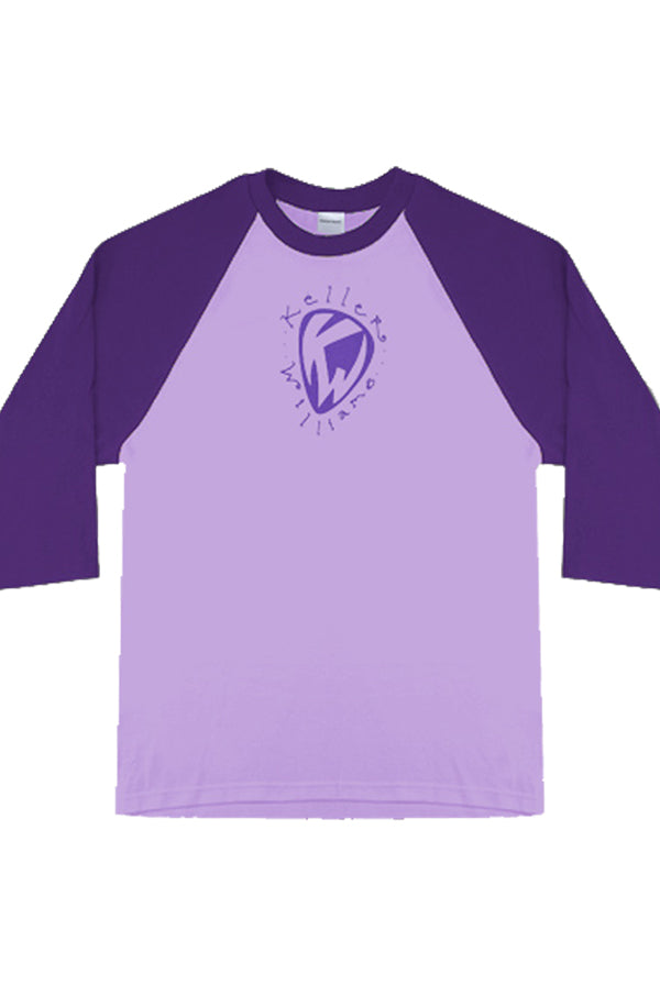Pick Ladies Baseball Tee (Purple)