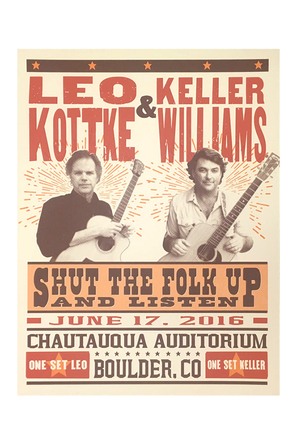 Keller & Leo Chautauqua Poster