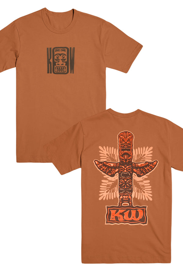 Tiki Tee (Burnt Orange)