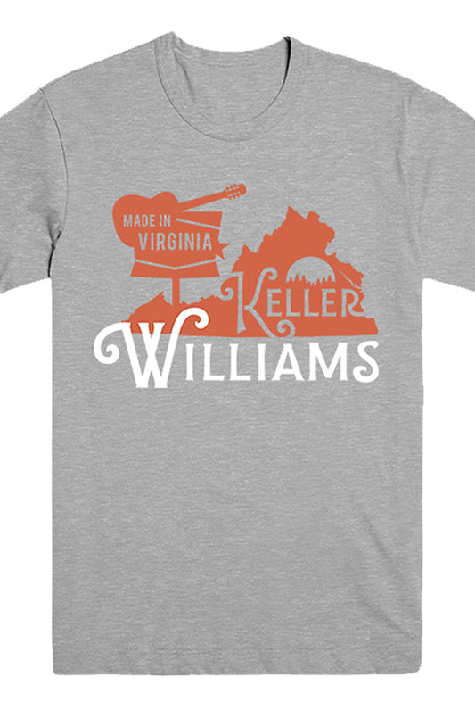 Virginia Tee (Heather Grey)